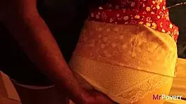 Beautiful brunette gets fucked hard and cums twice