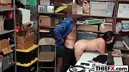 Hot Teen Thief Feels Regret After Getting Caught