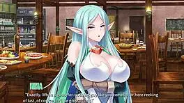 In Harem Hunter, the sex-ray vision lets him get it on with a virgin mage in episode one.