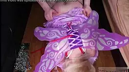 Bound slut cop in extreme bondage domination