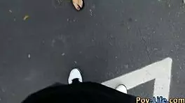 Wow! Teen’s Big Tits Jizzed in POV, What a Messy Load!
