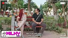 Greta Sweet Sucks Cock and Gets Fucked in Public at Police Station