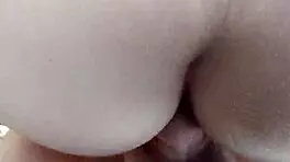 Amateur teen in outdoor setting with brunette