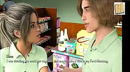 In being a dik, the kinky brunette teen chick route features big tits and ass in 3d anime