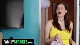 Vanna Bardot And Alexis Abbey Face Taboo Rough Sex With Cowgirl Cunilingus And Spanking