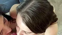 in this pov compilation, hot girls eagerly lick my lollipop with horny passion