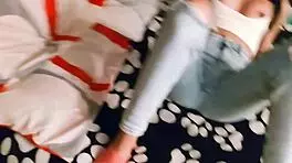 After the party, I banged that hot unknown 18-year-old girl hard in the room!
