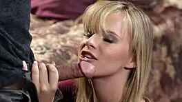 Blonde Jillian Janson Takes Huge Cock