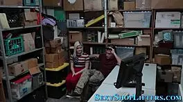 Teen thief gets facial