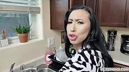 Stepson Banging Perv Stepmom Lily Lanes Milf Pussy Doggy 😏