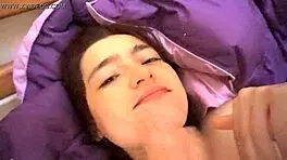deep throat beautiful young 18+ cumshot wakes up wanting to suck her boyfriends cock