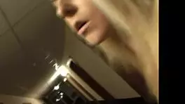 Awesome Young Cutie Pumped In Outdoor Scene