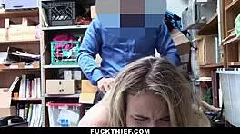 Catholic Teen Fucked For Shoplifting At Mall