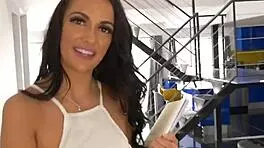 Brunette Teen Pov Rides Cock While Spreading Pussy And Masturbating