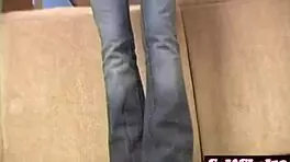 Addison teases in tight jeans showing off perfect butt on webcam 😘