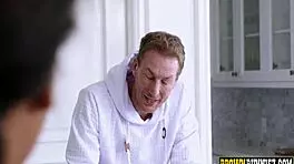 Nia Nacci rides hard, reliving steamy old days with a wild cumshot.