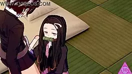 Tanjiro and Nezuko in Intimate Hentai Encounter
