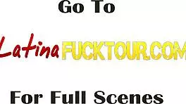 I love how my long cock drills this teen 18+ latina's shaved pussy in doggystyle, bent over and moaning