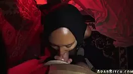 muslim deal turned into a tasty teen 18+ blowjob surprise