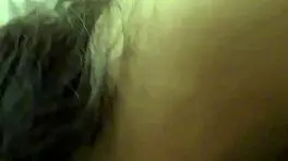 Latina babe masturbating hard cock, missing it during his trip