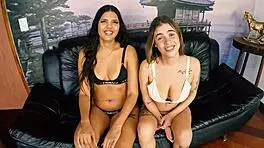 Mariana Torres And Ma Santos Engage In Intense Naked Photoshoot Encounter