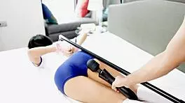 Cute Japanese Teen Bound in Cosplay, Natural Tits Exposed for Intense Bondage Orgasm