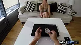 Young Cutie Auditions With Juicy Pussy In Pov!