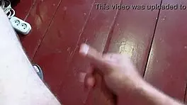 Homemade Handjob And Cumshot On Floor