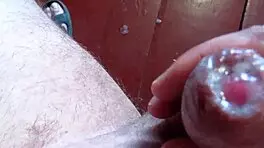 Homemade Handjob And Cumshot On Floor