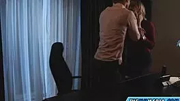 Romantic Porn With College Friend And Brunette Girlfriend