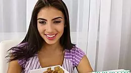 Michelle Martinez rides and sucks in double trouble 😏
