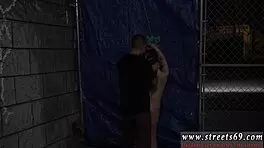 Teen Embraces Rough Outdoor Public Fuck