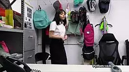 Hammering Perfume Stealing Latina Hottie
