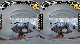 VIRTUAL PORN - MAE MILANOS STEP CREEP FUCKS HER HARD!