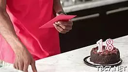Petite Euro Slut Sucks Massive Black Cock.