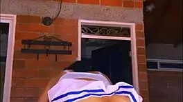 i feel shy and sensual with this latina teen's tight college cheating