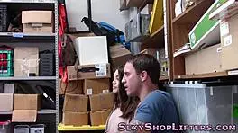 slutty buxom amateur teen gets cumshot in reality