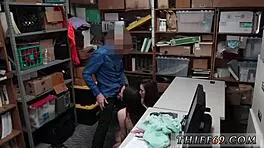 Euro Teen 18+ Petty Theft Leads To Threesome With Police
