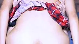 Petite mother-in-law seduces in cheating game.