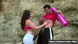 Realitykings 8th Street Latinas Talk Sexy While Using Strapon