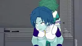 Toru And Izuku Intense Creampie Hentai