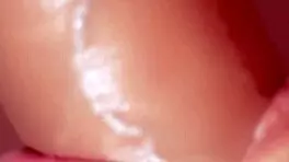 beautiful petite blonde teen cums in mouth during pov close-up