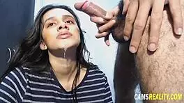 Wet & Sloppy Blowjob By A Teen Cams Girl