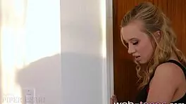 scissoring teen 18+s eat cunt. lesbian girl on girl small tits skinny masturbation fingering muff diving blonde