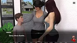 yo, stepmom’s hard nipples got me hooked in this game! 😍