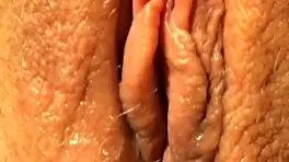 want to see this cumshot on wet closeup pussy in homemade video?