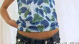 Watch this sinful brunette suck cock!