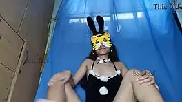 Petite Asian Teen Teases In Sexy Outfit