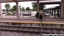 Curvy Teen Gets Creampie From Huge Cock