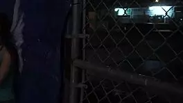 hardcore bondage! rough gangbang slut outdoor!